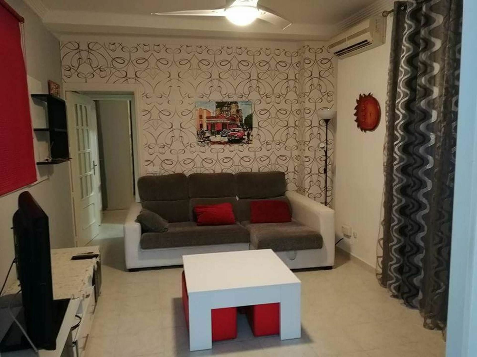 With One Bedroom In Sevilla, With Wonderful View, Balco *